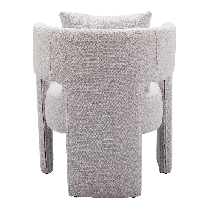 Zuo Modern Melilla Dining Chair, Misty Gray