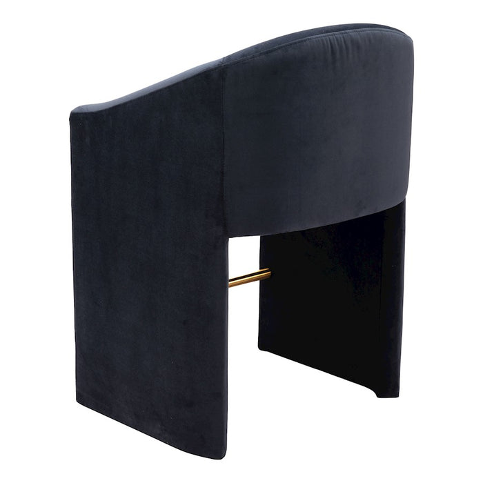 Zuo Modern Emas Counter Stool, Midnight Gray