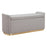 Zuo Modern Dobo Storage Bench, Gray - 109995