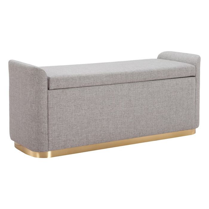 Zuo Modern Dobo Storage Bench, Gray