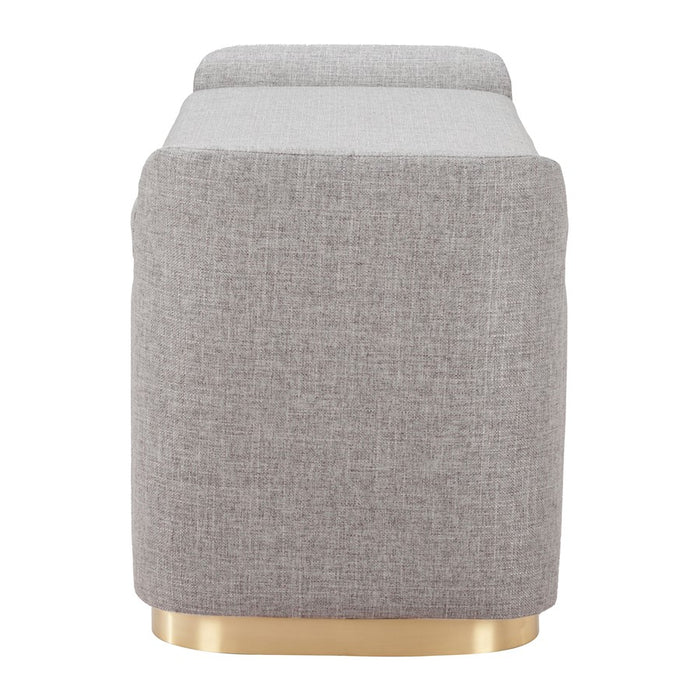 Zuo Modern Dobo Storage Bench, Gray