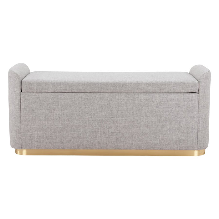 Zuo Modern Dobo Storage Bench, Gray