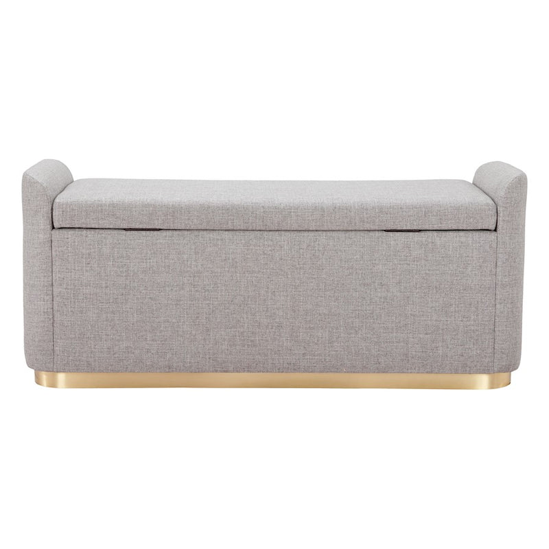 Zuo Modern Dobo Storage Bench, Gray