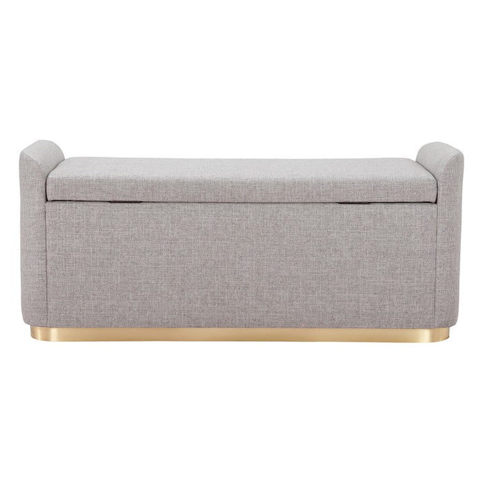 Zuo Modern Dobo Storage Bench, Gray