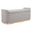 Zuo Modern Dobo Storage Bench, Gray
