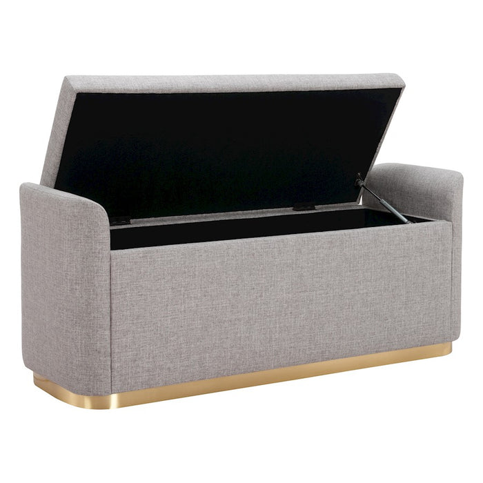 Zuo Modern Dobo Storage Bench, Gray