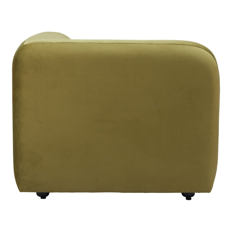 Zuo Modern Biak Corner Chair, Green