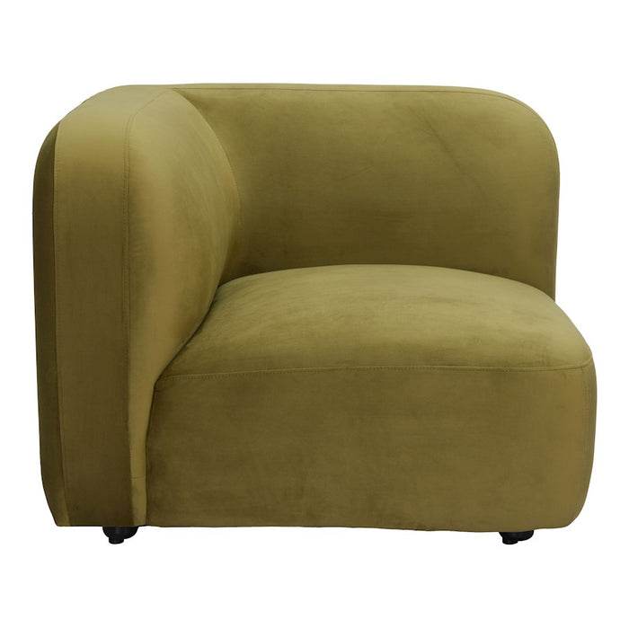 Zuo Modern Biak Corner Chair, Green