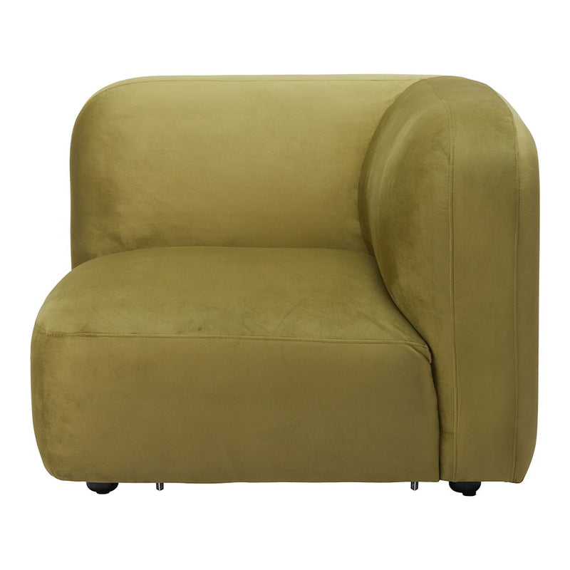 Zuo Modern Biak Corner Chair, Green