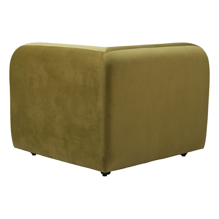 Zuo Modern Biak Corner Chair, Green