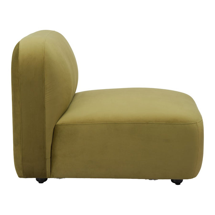 Zuo Modern Biak Middle Chair, Green