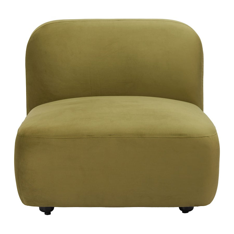 Zuo Modern Biak Middle Chair, Green