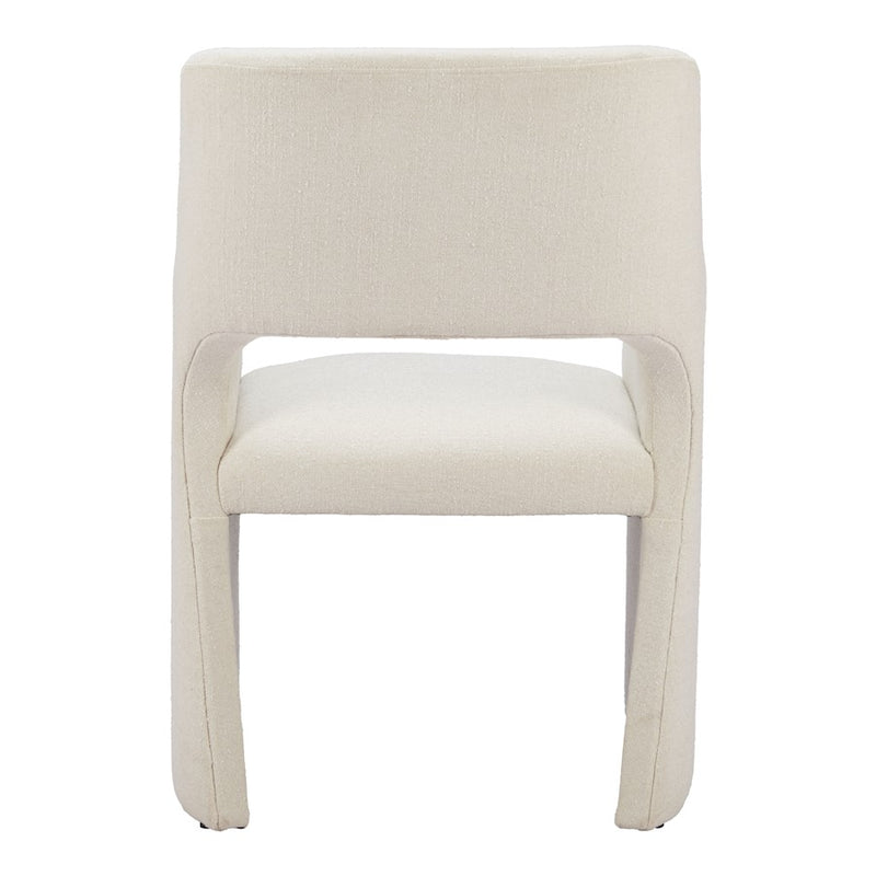 Zuo Modern Minet Dining Chair, Linen White