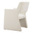 Zuo Modern Minet Dining Chair, Linen White