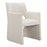 Zuo Modern Minet Dining Chair, Linen White