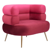 Zuo Modern Arish Accent Chair, Red - 109999