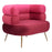 Zuo Modern Arish Accent Chair, Red
