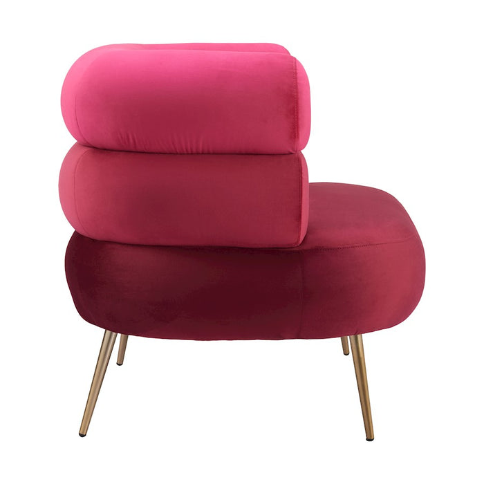 Zuo Modern Arish Accent Chair, Red