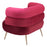 Zuo Modern Arish Accent Chair, Red