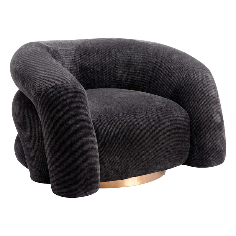 Zuo Modern Havn Accent Chair, Black