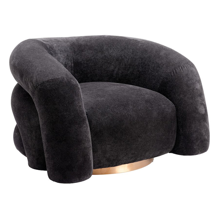 Zuo Modern Havn Accent Chair, Black