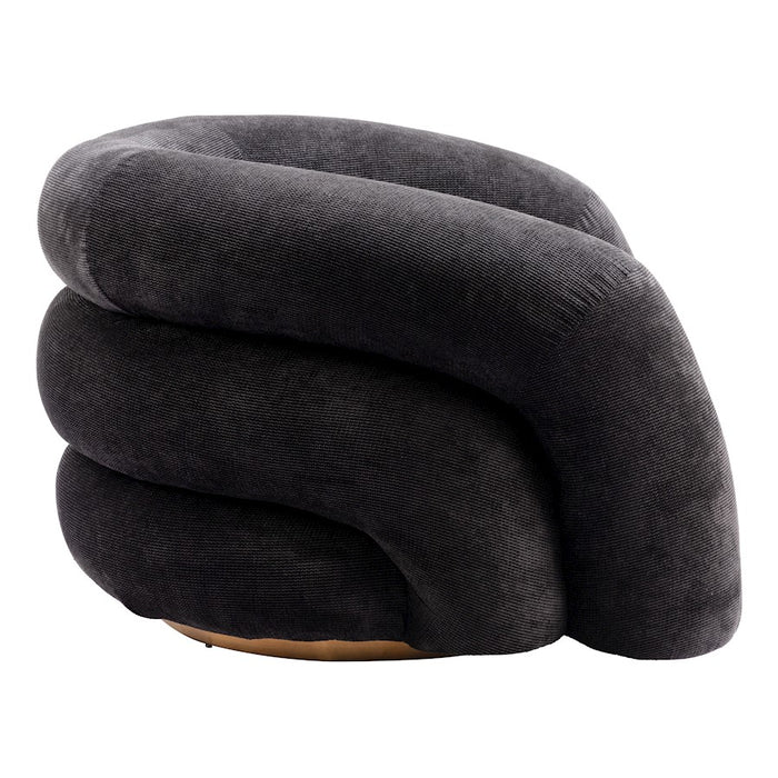 Zuo Modern Havn Accent Chair, Black