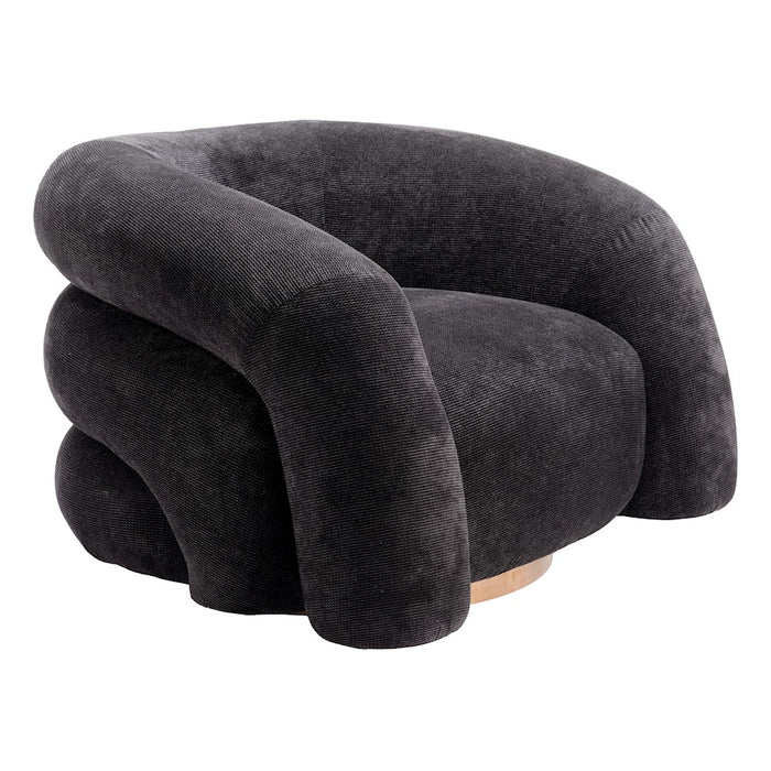 Zuo Modern Havn Accent Chair, Black