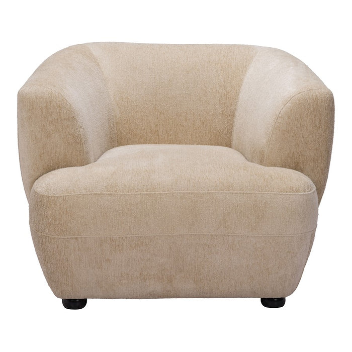 Zuo Modern Bekker Accent Chair, Golden Beige