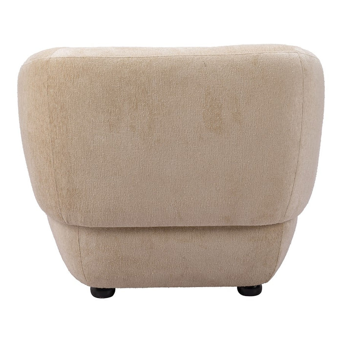 Zuo Modern Bekker Accent Chair, Golden Beige