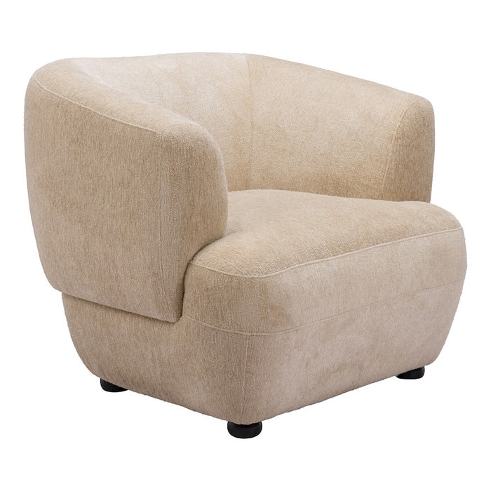 Zuo Modern Bekker Accent Chair, Golden Beige