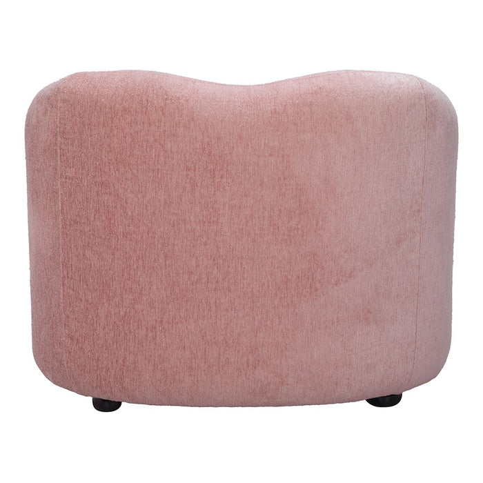 Zuo Modern Tallin Accent Chair, Mauve Pink