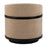 Zuo Modern Hanko Swivel Chair, Golden Beige