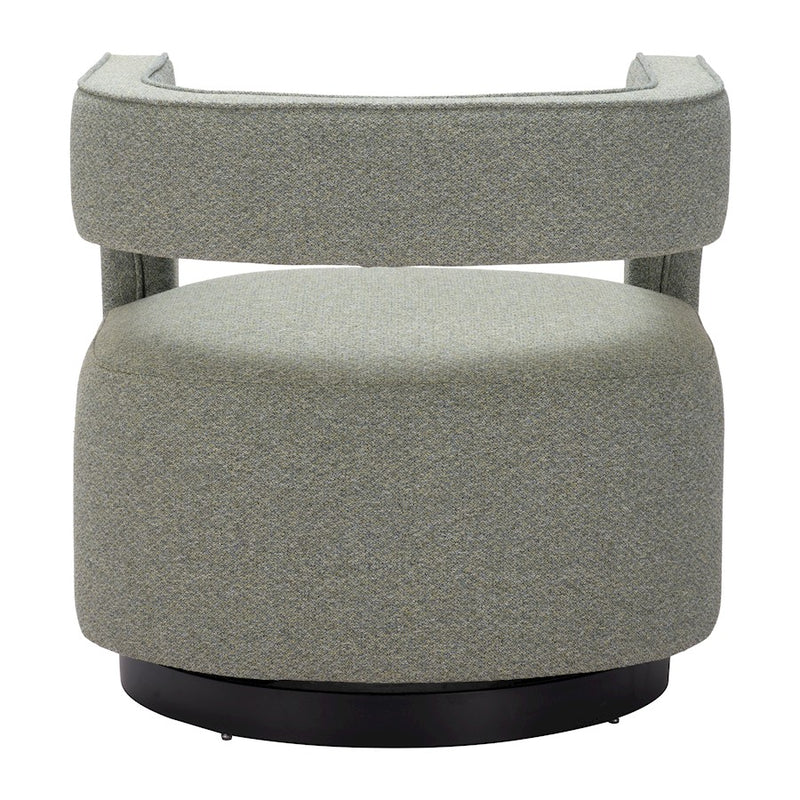 Zuo Modern Turku Swivel Chair, Sage Green