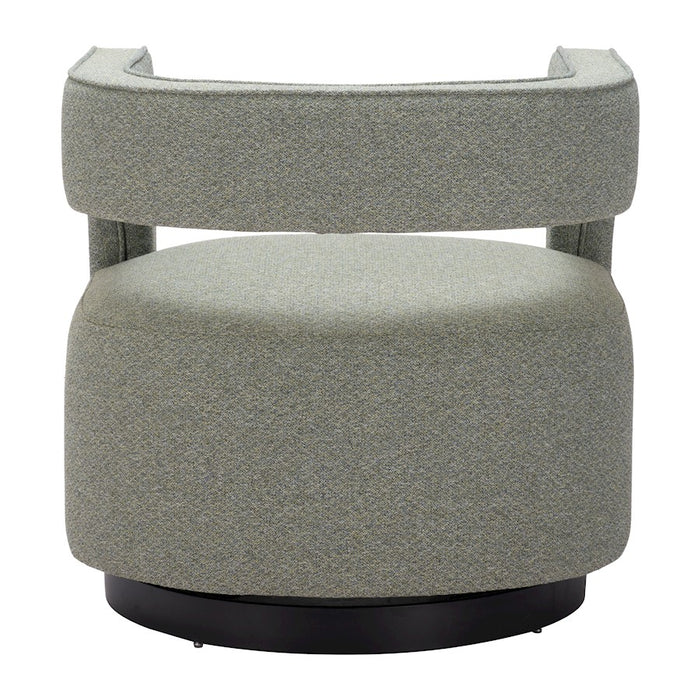 Zuo Modern Turku Swivel Chair, Sage Green