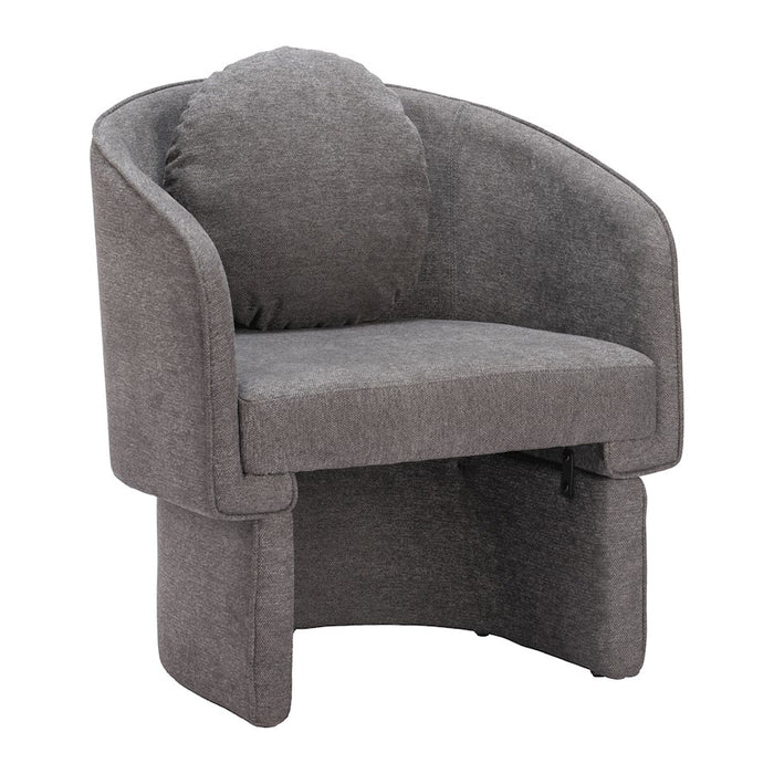 Zuo Modern Olya Accent Chair, Truffle Gray