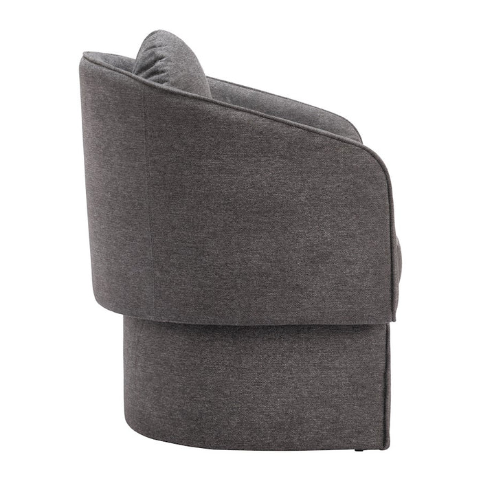 Zuo Modern Olya Accent Chair, Truffle Gray