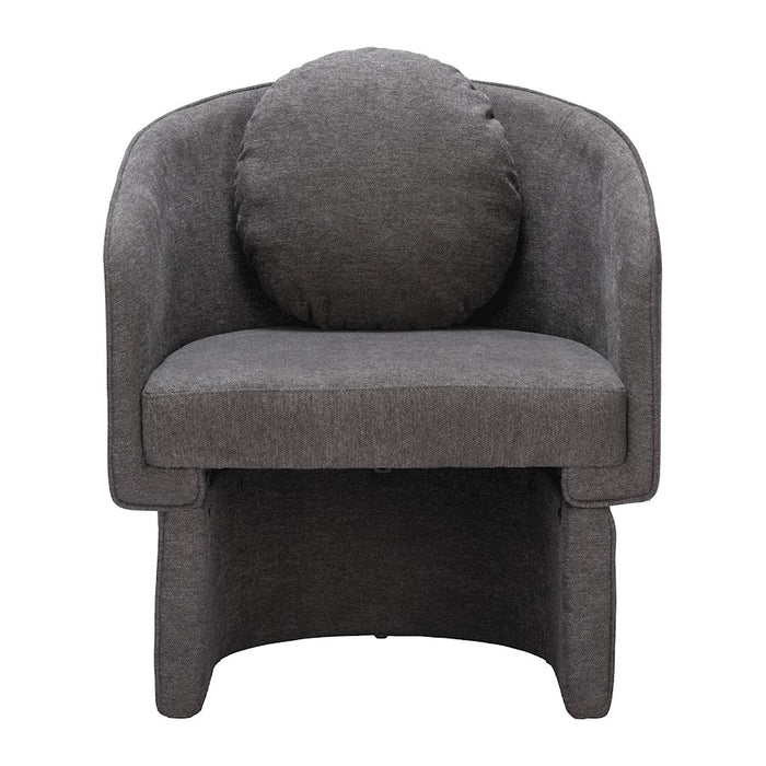 Zuo Modern Olya Accent Chair, Truffle Gray