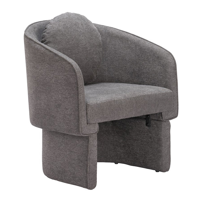 Zuo Modern Olya Accent Chair, Truffle Gray