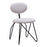 Zuo Modern Novi Dining Chair Set of 2, Dove Gray