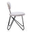 Zuo Modern Novi Dining Chair Set of 2, Dove Gray
