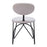 Zuo Modern Novi Dining Chair Set of 2, Dove Gray
