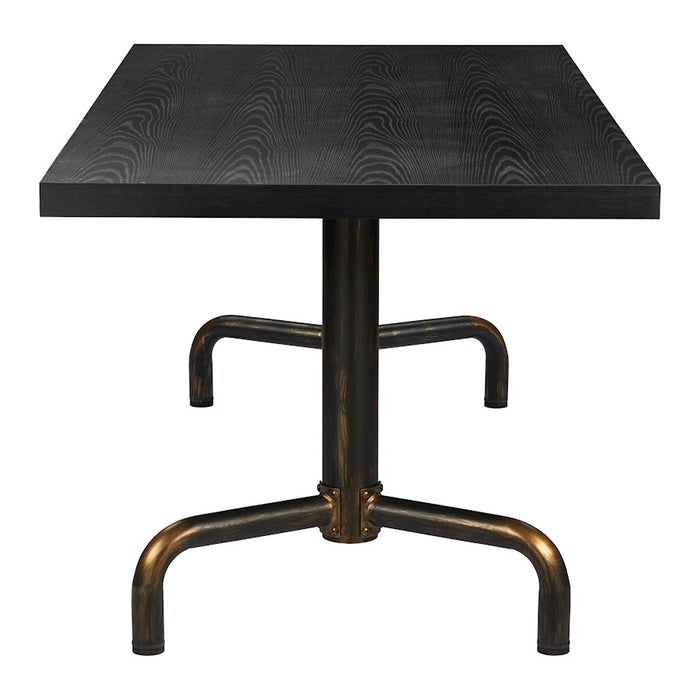 Zuo Modern Neum Dining Table, Black