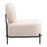 Zuo Modern Arendal Accent Chair, Vanilla
