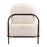 Zuo Modern Arendal Accent Chair, Vanilla