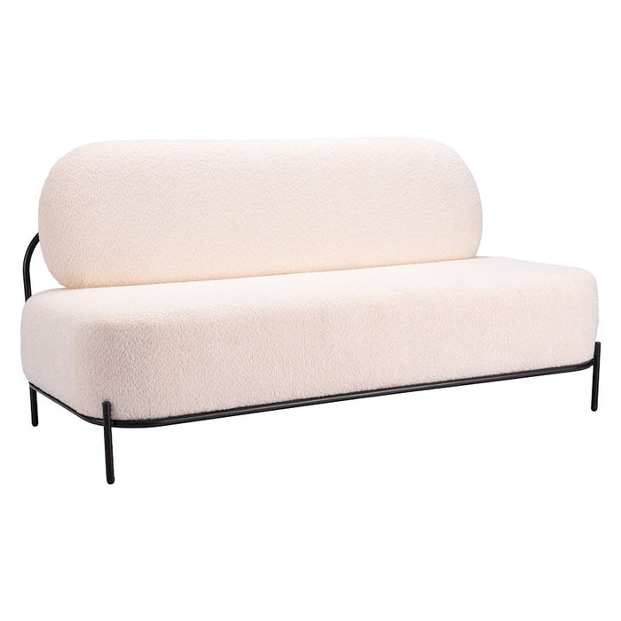 Zuo Modern Arendal Sofa, Vanilla