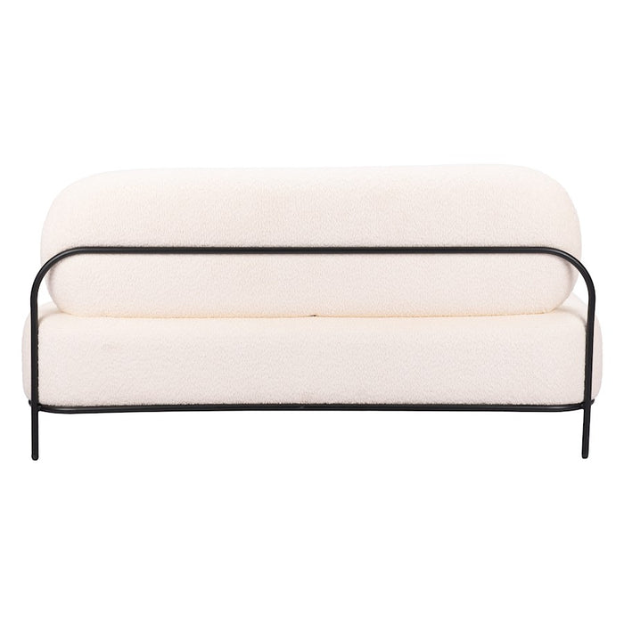 Zuo Modern Arendal Sofa, Vanilla