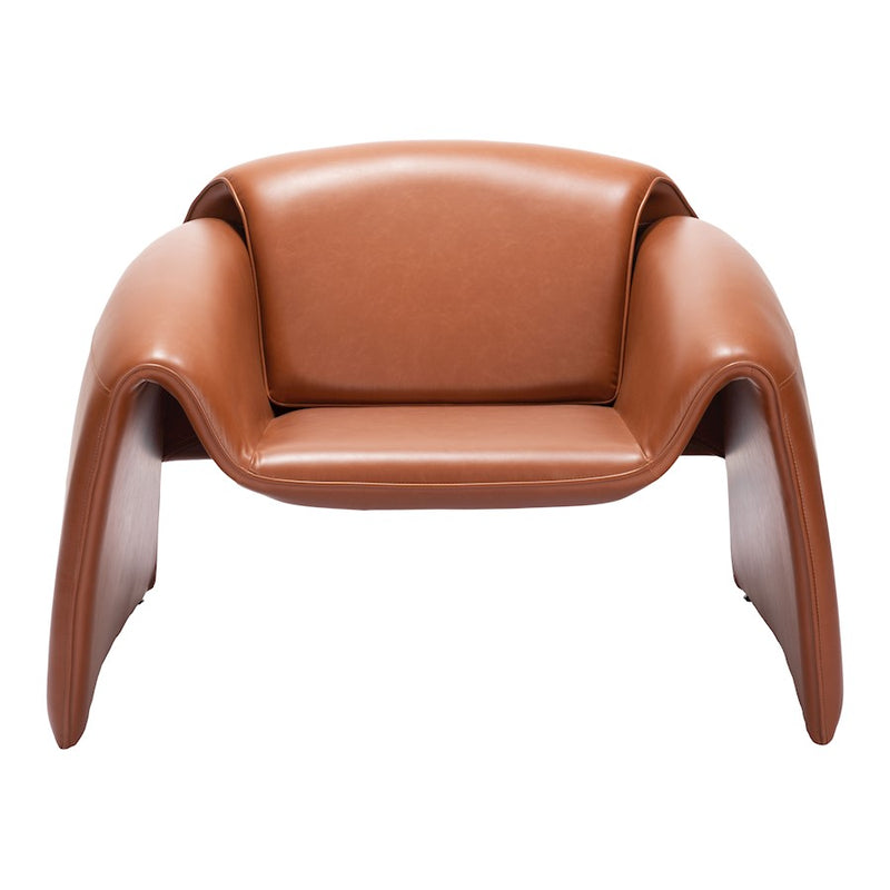 Zuo Modern Horten Accent Chair, Brown