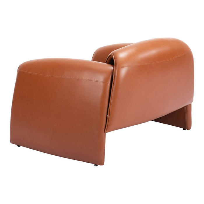 Zuo Modern Horten Accent Chair, Brown