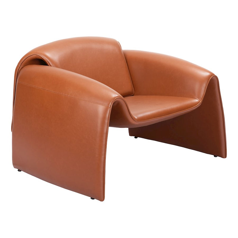 Zuo Modern Horten Accent Chair, Brown