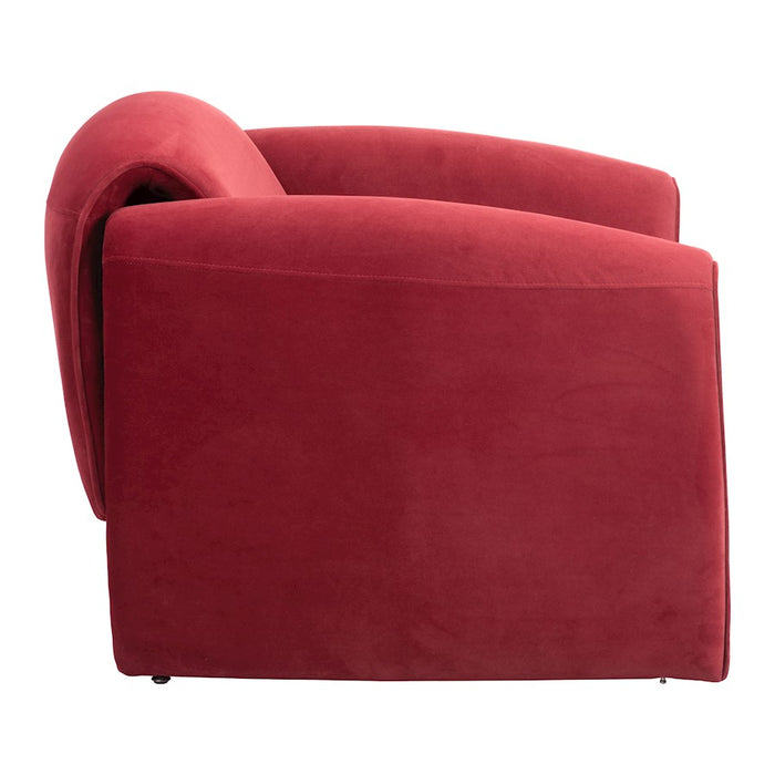 Zuo Modern Horten Accent Chair, Red
